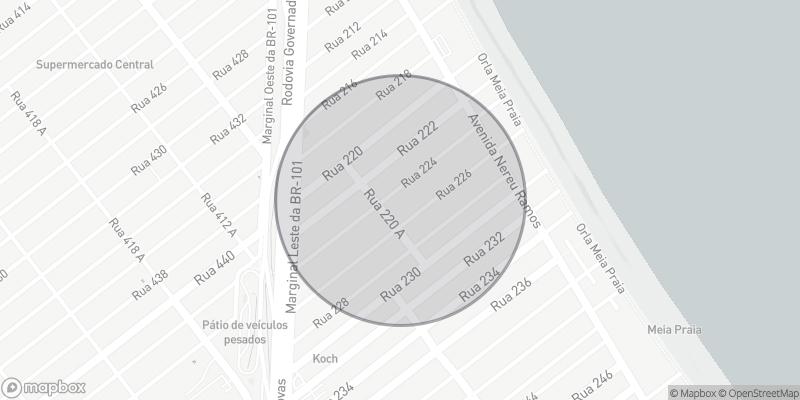 Localização aproximada