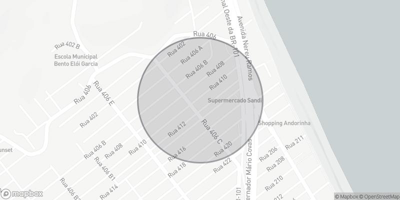 Localização aproximada