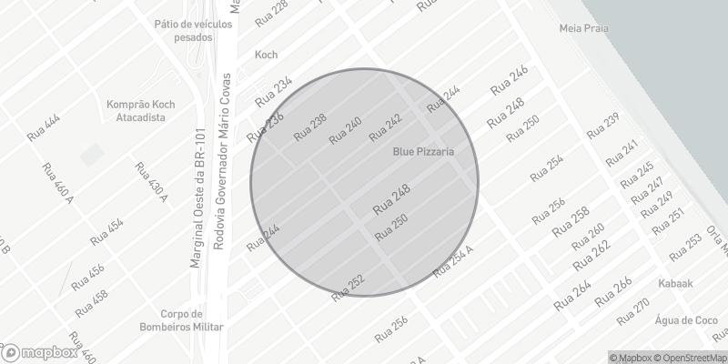 Localização aproximada