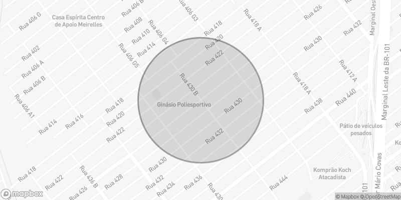 Localização aproximada