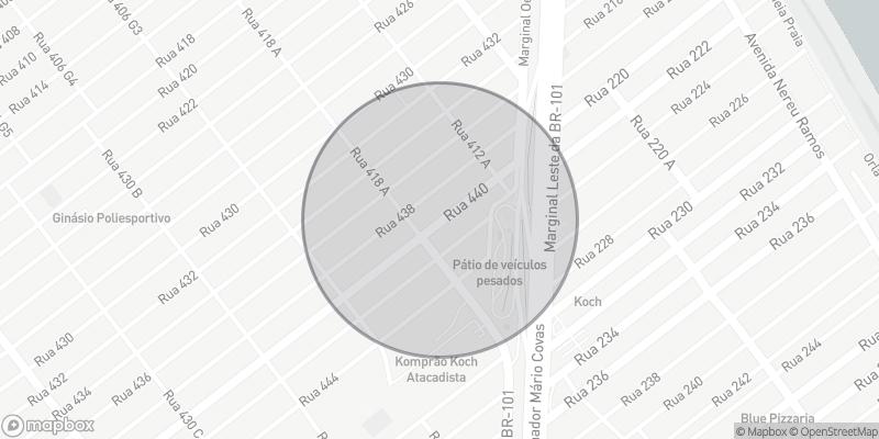 Localização aproximada