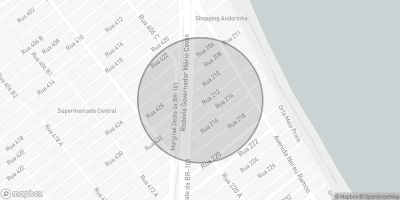 Localização aproximada