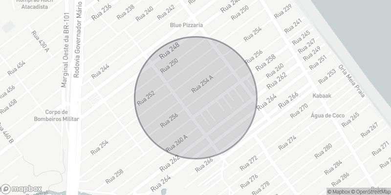 Localização aproximada