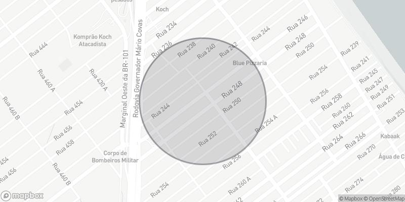Localização aproximada