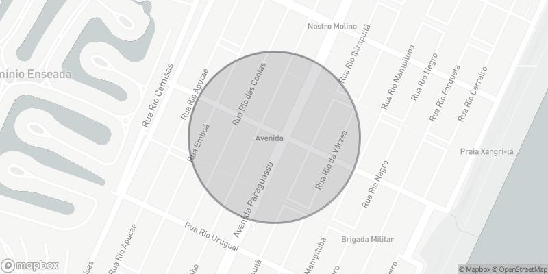 Localização aproximada