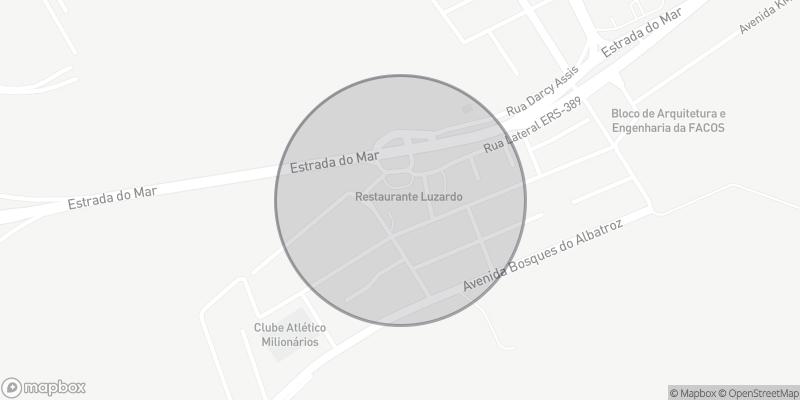 Localização aproximada