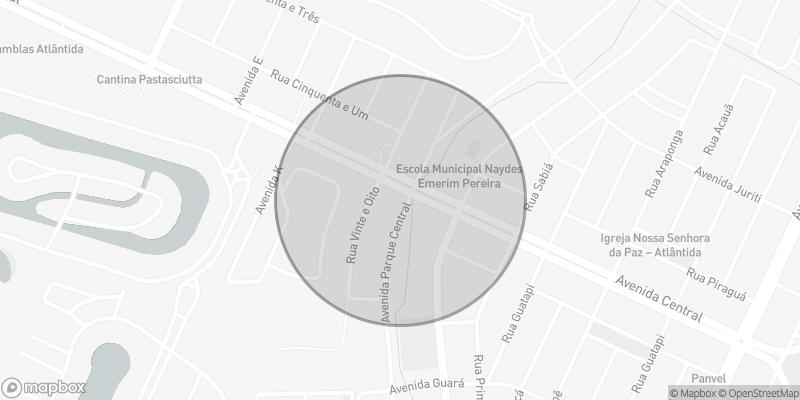 Localização aproximada