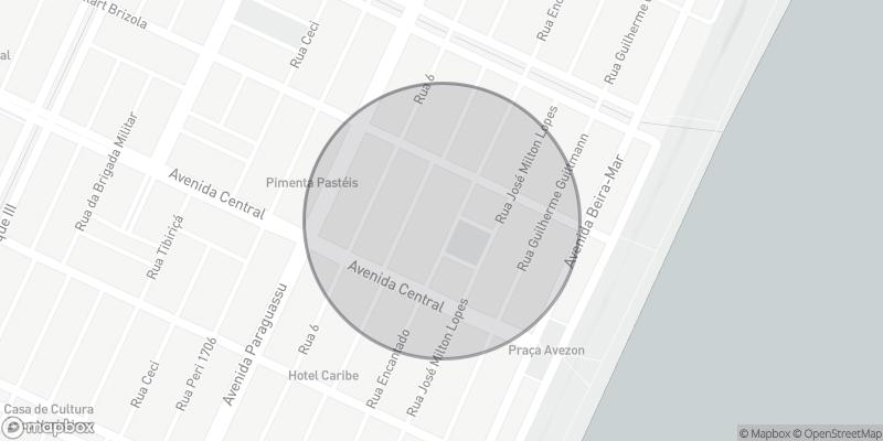 Localização aproximada